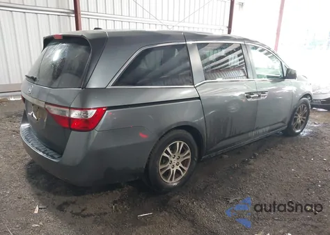 2011 Honda Odyssey Ex-L from USA, damaged, VIN 5FNRL5H60BB019818
